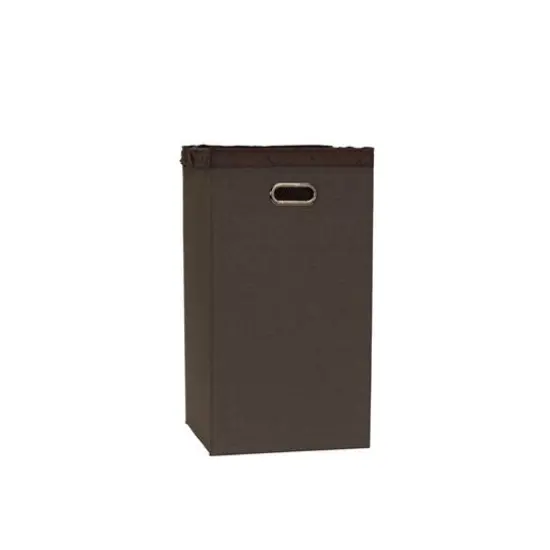 Household Essentials 26" Laundry Hamper with Lid Cobblestone {8}