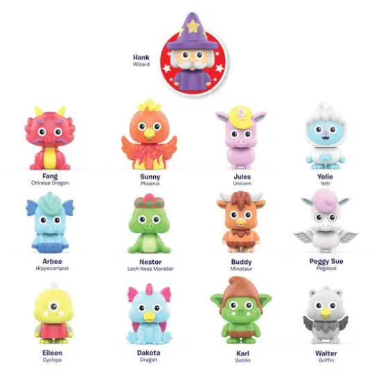 Educational Insights Playfoam Pals Fantasy Friends Series 4, 12ct. {8}
