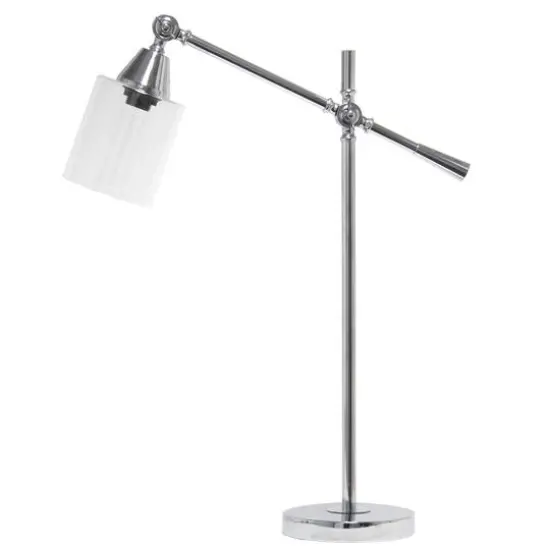 Lalia Home 2.5ft. Vertically Adjustable Desk Lamp Chrome {11}