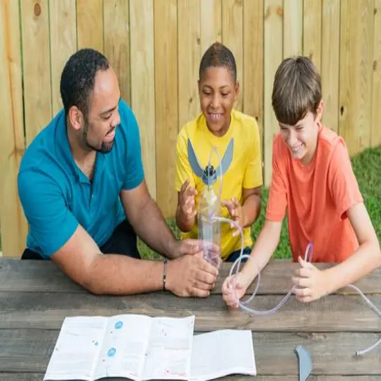 4M Science In Action Water Rocket Science Kit {9}