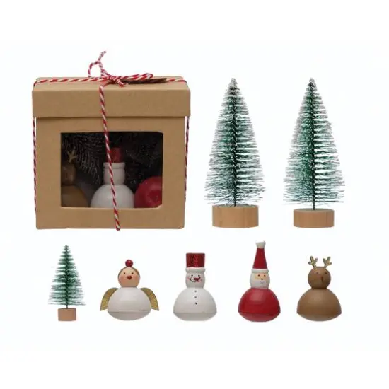Hello Honey&reg; Christmas Garden Kit with Hand-Painted Wood Figures {1}