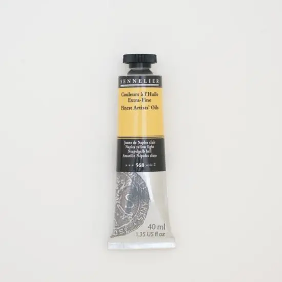 Sennelier Artists' Oil Color, 40mL 568 Yellow Light S2 {1}