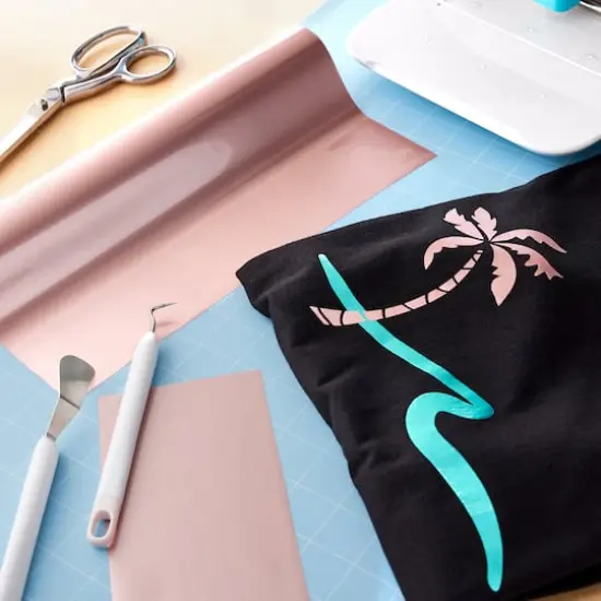 Siser&reg; Easyweed&reg; Electric Heat Transfer Vinyl Mega Roll Rose Gold {3}