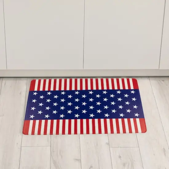 29" Stars & Stripes Americana Kitchen Comfort Mat {3}