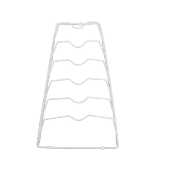 Organize It All White 6 Section Cabinet Door Lid Rack {4}