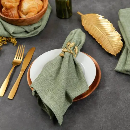 DII&reg; Variegated Napkin Set, 6ct. Artichoke Green {6}