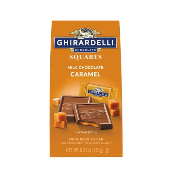 Ghirardelli&reg; Caramel Filled Milk Chocolate Squares, 5.32oz. {1}