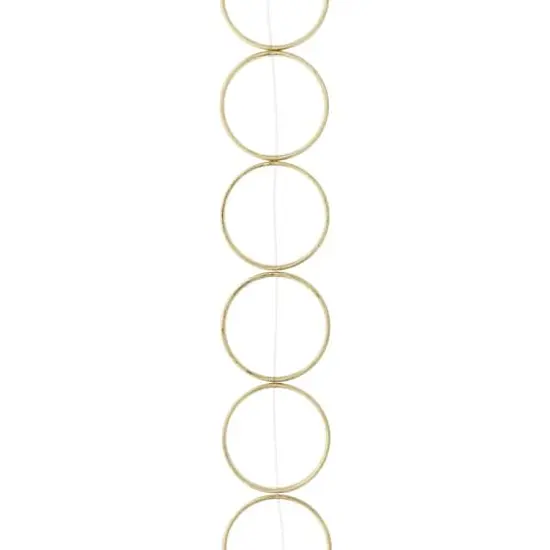 Gold Large Metal Loop Beads, 22mm by Bead Landing&trade; {1}