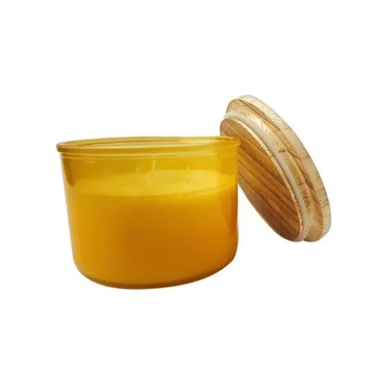 13.5oz. 3 Wick Scented Jar Candle by Ashland&reg; Honeyed Apricot {3}