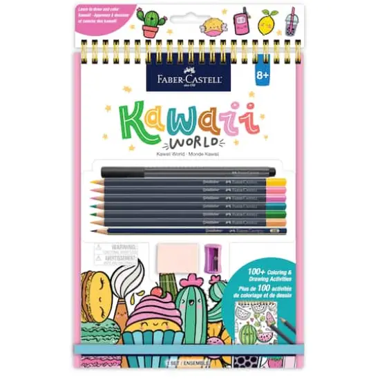 Faber-Castell&reg; Kawaii World Learn to Draw Kit {1}