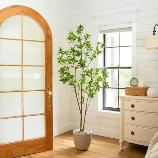 6ft. Artificial Minimalist Japanese Pieris Tree {9}