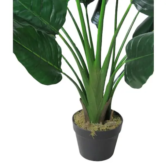 3.5ft. Potted Green Artificial Bird of Paradise Plant {4}