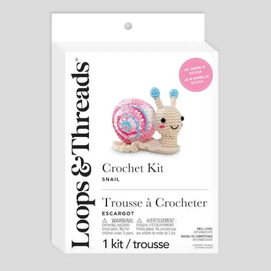 Intermediate Snail Amigurumi Crochet Kit by Loops & Threads&reg; {4}