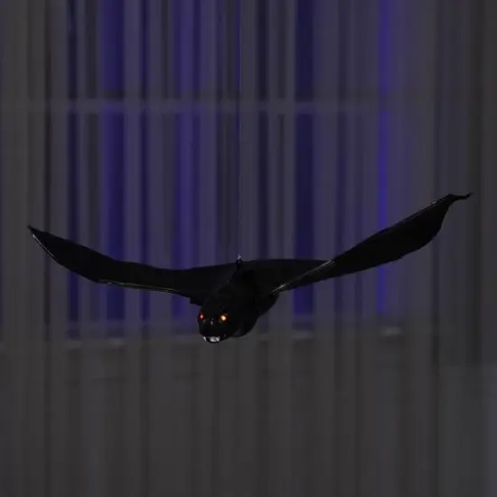 11.5" LED Black Animated Fly-Around Bat by Ashland&reg; {5}