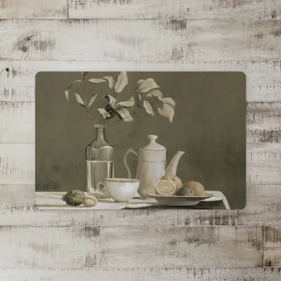 Antique Still Life Floor Mat {3}