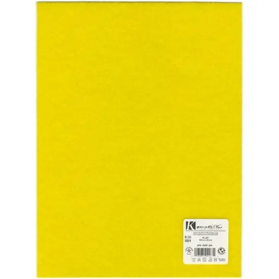 Kunin 9" x 12" Eco-Fi Plus Premium Felt Sheet, 12 Sheets White {2}