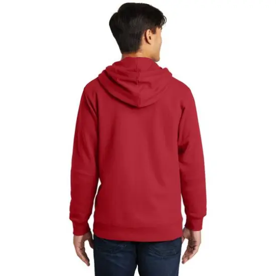 Port & Company&reg; Fan Favorite Fleece Full-Zip Hooded Sweatshirt Team Cardinal {6}