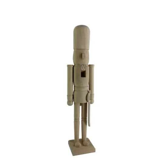 24" Soldier with Saber DIY Pinewood Nutcracker by Make Market&reg; {4}