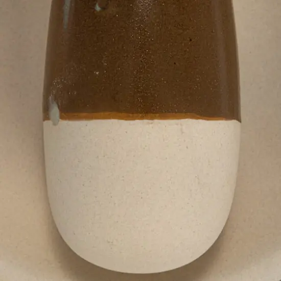 Hello Honey® Brown & Cream Reactive Glaze Stoneware Mortar & Pestle {8}