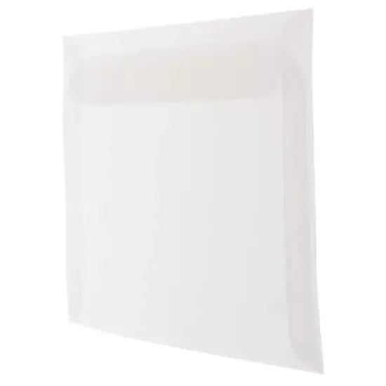 JAM Paper 8.75" x 11.5" Translucent Clear Vellum Envelopes, 25ct. {3}