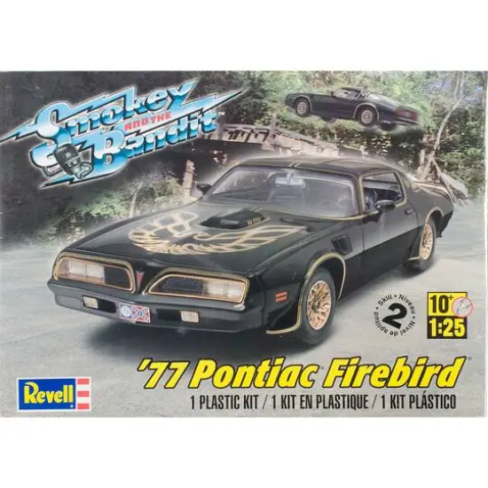 '77 Smokey And The Bandit Firebird Plastic Model Kit {1}