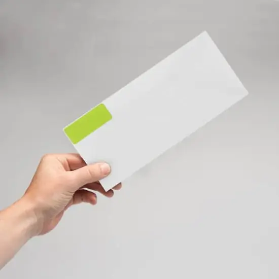 JAM Paper Standard Mailing Return Address Labels Ultra Lime Green {7}