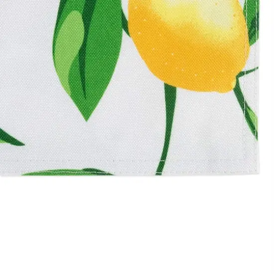 DII&reg; Lemon Bliss Print Outdoor Placemat Set, 6ct. {3}