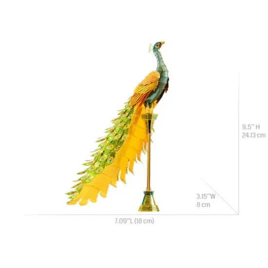 Metal Earth&reg; Premium Series Peacock Metal Model Kit {5}