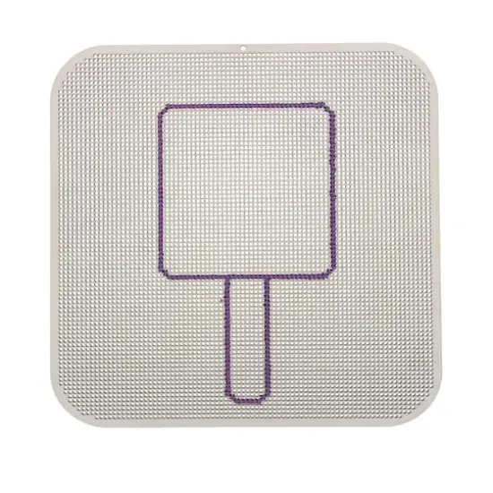 8" Square Cross Stitch Wood Canvas, 2ct. by Loops & Threads&reg; {3}