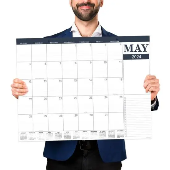 TF Publishing 2024 Professional Large Desk Pad Monthly Blotter Calendar {6}