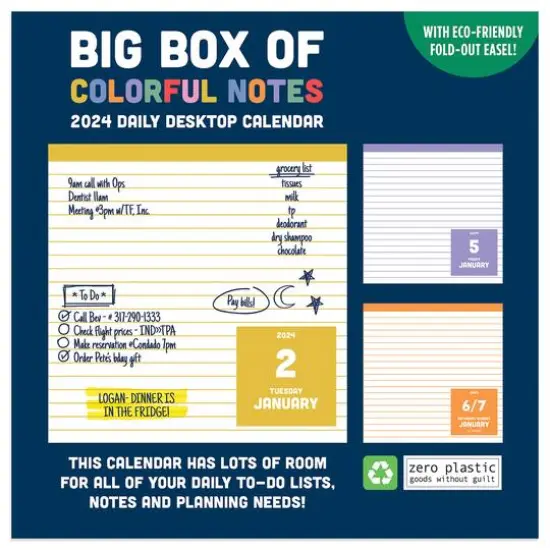 TF Publishing 2024 Big Box of Notes Daily Desktop Calendar {6}