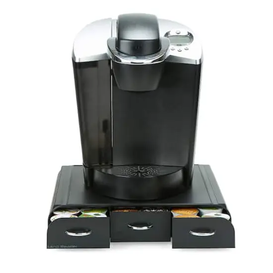 Mind Reader Black 36 Capacity 'Anchor' Triple Drawer Single Serve Coffee Pod Holder {1}