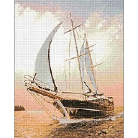 Wizardi Diamond Painting Kit Yacht {1}