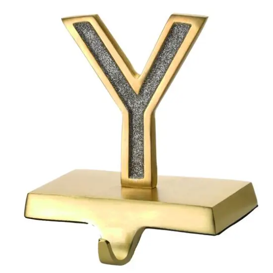 5" Silver Sparkle JOY Stocking Holders, 3ct. {6}