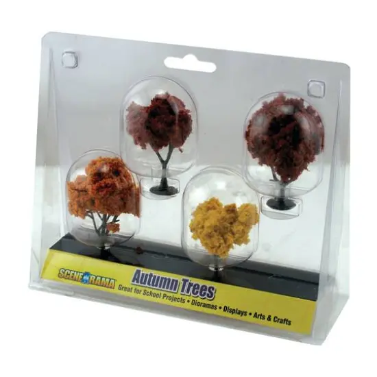Scene-A-Rama&reg; Autumn Trees, 4ct.  {1}