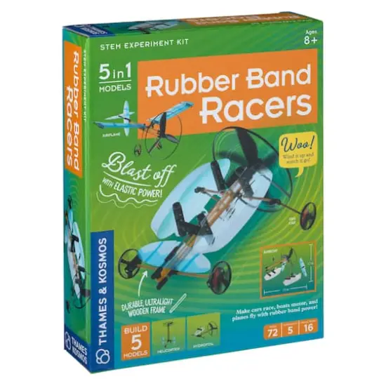 Thames & Kosmos Rubber Band Racers {4}