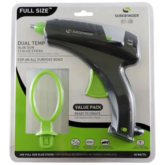 Surebonder&reg; Full Size&trade; Dual Temp Glue Gun Set {1}