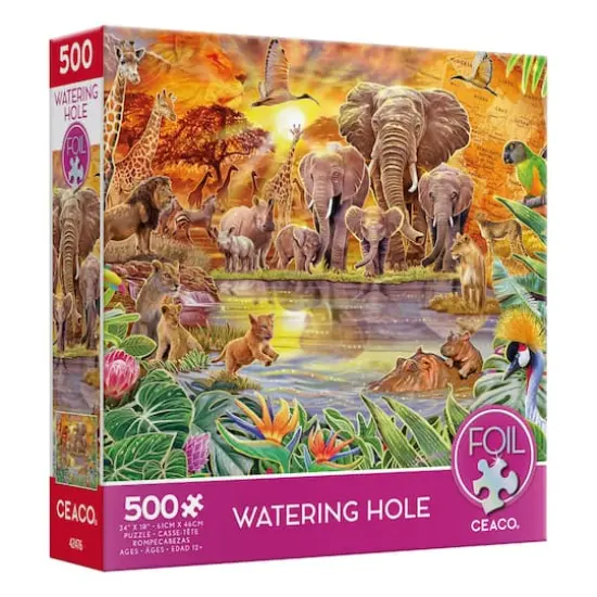 Assorted Foil 500 Piece Puzzle {18}