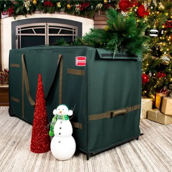 Treekeeper 9-15ft. Artificial Christmas Tree Storage Bag with Wheels {10}