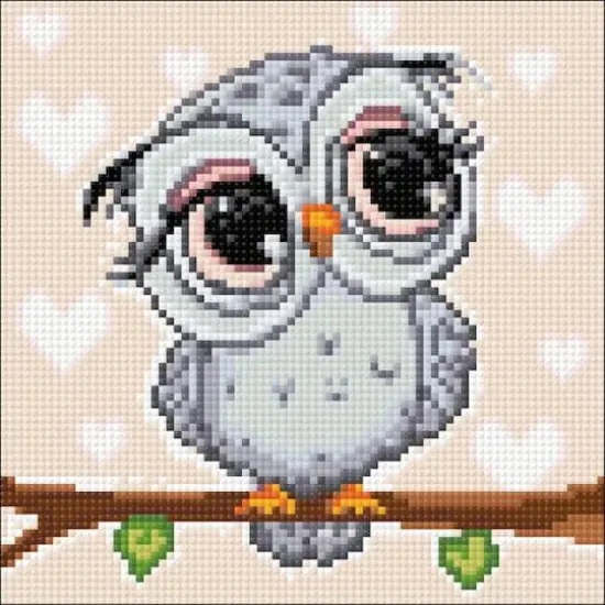 Crafting Spark Little Owl Diamond Painting Kit {1}