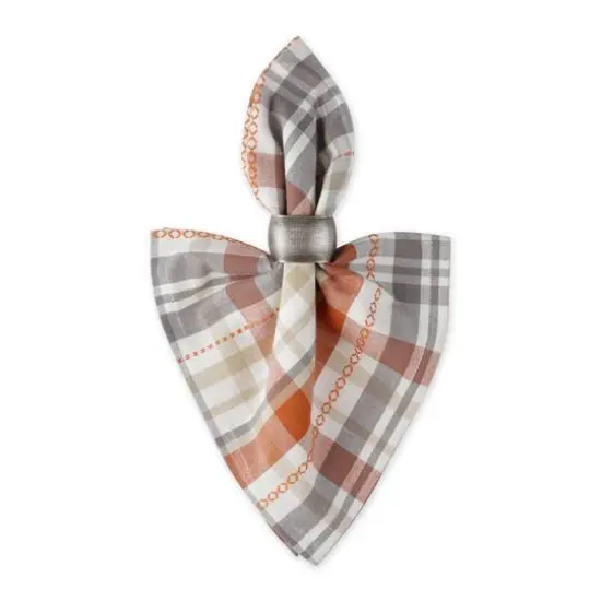 DII&reg; Autumn Afternoon Plaid Dinner Napkins, 6ct. {3}