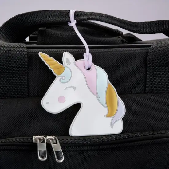 Kate Aspen&reg; Unicorn Luggage Tag, 6ct. {3}