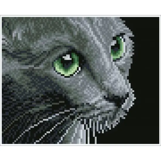 Diamond Dotz&reg; Smokey Grey Diamond Painting Kit {3}