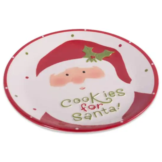 DII&reg; 8" Ceramic Cookies for Santa Plate {5}