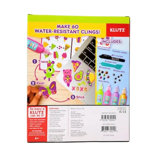 Paint & Peel Jelly Stickers {5}