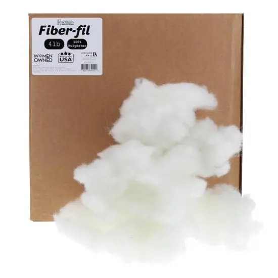 Essentials by Leisure Arts Polyester Fiber-Fil Box, 4lb. {1}