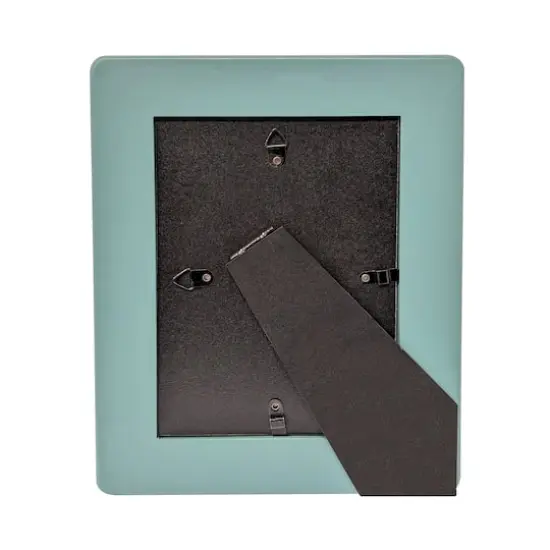 Expressions&trade; 5" x 7" Rounded Wood Frame by Studio D&eacute;cor&reg; Teal {5}