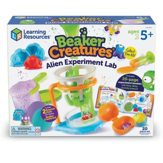 Learning Resources Beaker Creatures Alien Experiment Lab {8}
