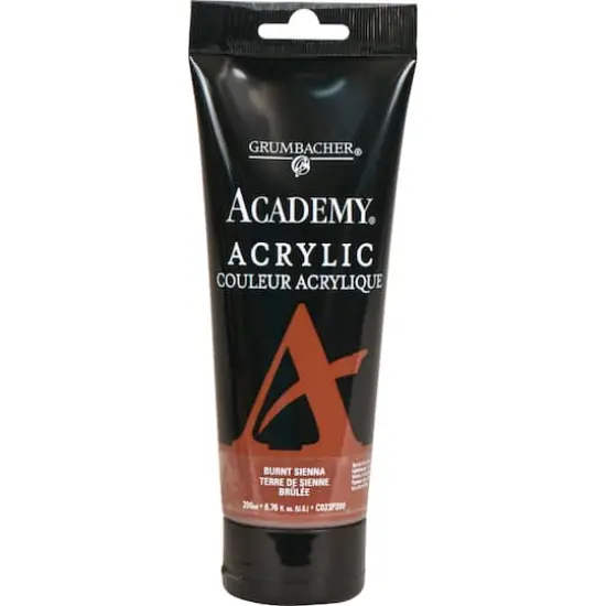 Grumbacher&reg; Academy&reg; Acrylic Paint, 200mL Burnt Sienna {1}