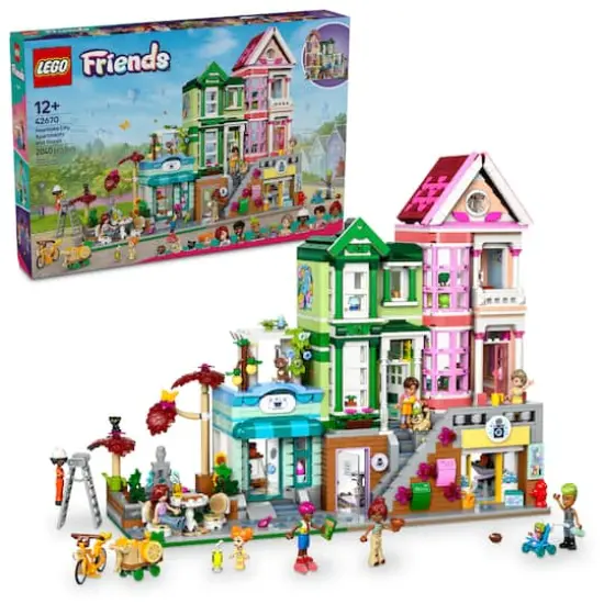 LEGO&reg; Friends Heartlake City Apartments and Stores Model Kit 42670 {1}